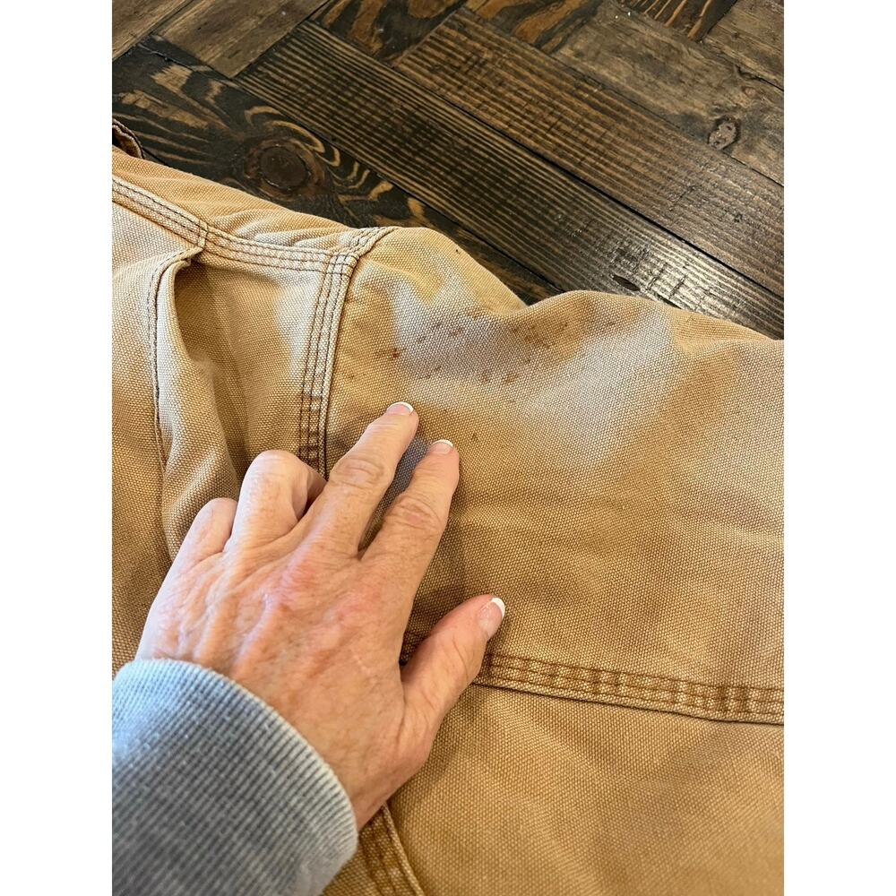 Vtg Dickies Barn Chore Jacket Blanket Lined Men XL Canvas Duck Tan Streetwear - Picture 7 of 15
